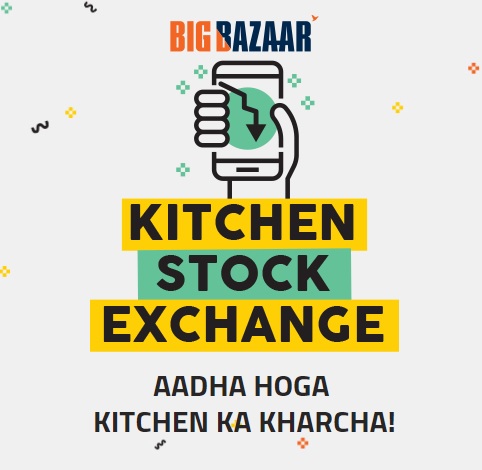 India Desire : Big Bazaar Kitchen Stock Exchange : Register & Get Rs 100 Off Coupon On Rs 1000 At Big Bazaar [7th To 8th April 2018]